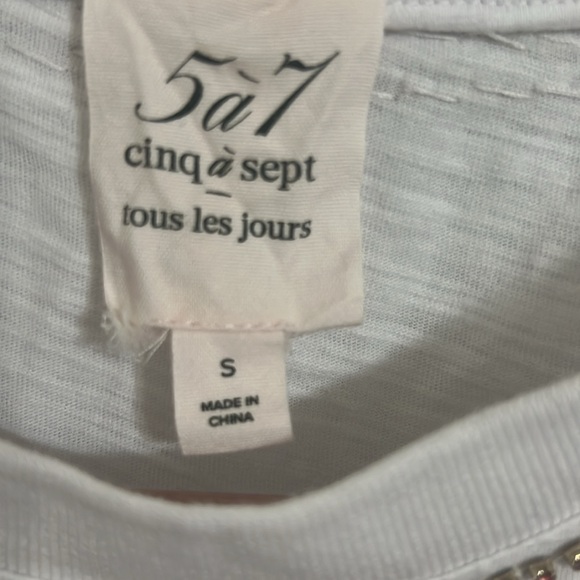 5 a 7 cinq a sept top. - Picture 3 of 11